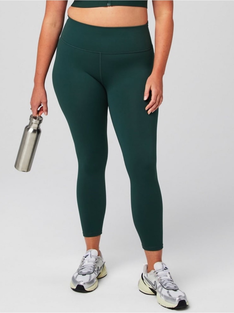 Fabletics Define High-Waisted 7/8 in Everpine, Size M